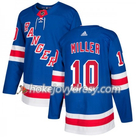 Pánské Hokejový Dres New York Rangers J.T. Miller 10 Adidas 2017-2018 Royal Authentic